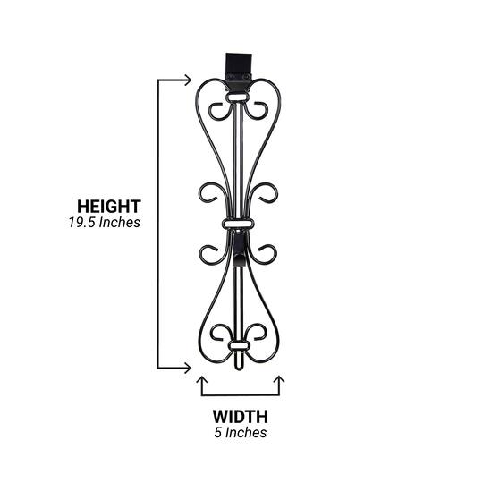 Village Lighting Adjustable Elegant Wreath Hanger